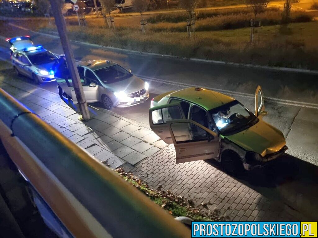 27-latek urządził sobie rajd autem po ulicy Ozimskiej w Opolu mając 3 promile.(Zdjęcia&Wideo)