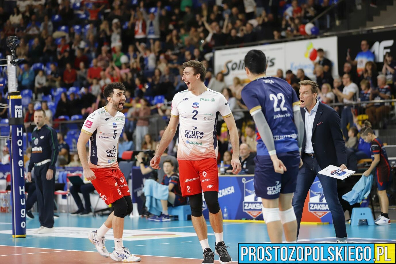 Grupa Azoty ZAKSA Kędzierzyn-Koźle – Ślepsk Malow Suwałki 3:0