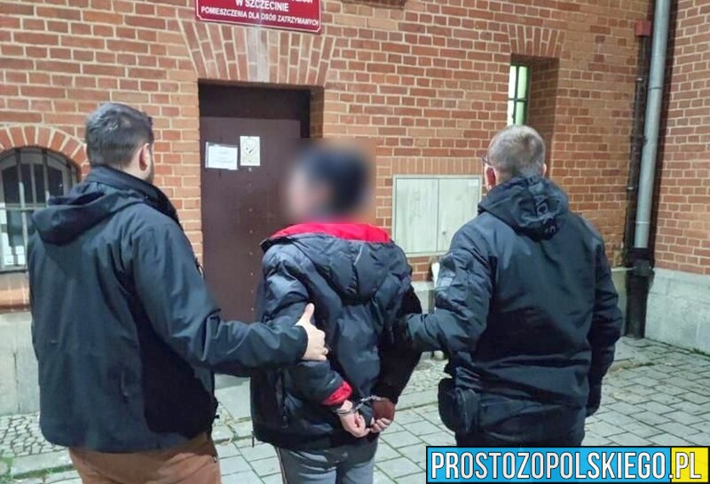 Poszukiwana zatrzymana na drugim końcu Polski przez policjantów z Głubczyc i Opola.