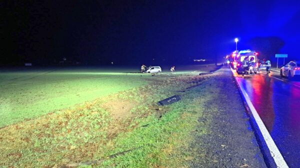 Zderzenie dwóch samochodów na DK39 w miejscowości Bukowa Śląska .Jedna osoba została poszkodowana. Na miejscu lądował LPR.