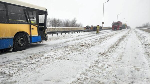 Wypadek na obwodnicy Opola. Zderzenie ciężarówki z autobusem w którym podróżowały dzieci.(Wideo)