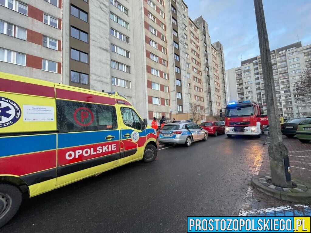 Przykre zdarzenie na osiedlu Koszyka w Opolu.