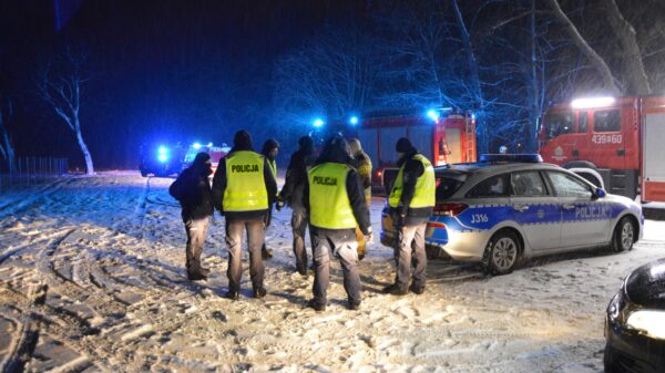 Całonocne poszukiwania 20-latka na terenie gminy Wołczyn w powiecie kluczborskim.