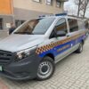 Nowy elektryczny Mercedes w szeregach Straży Miejskiej w Opolu.