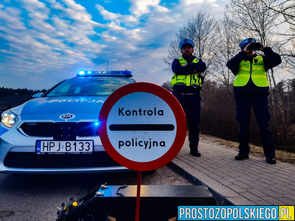 Bardzo chciał spotkać się z policjantami...