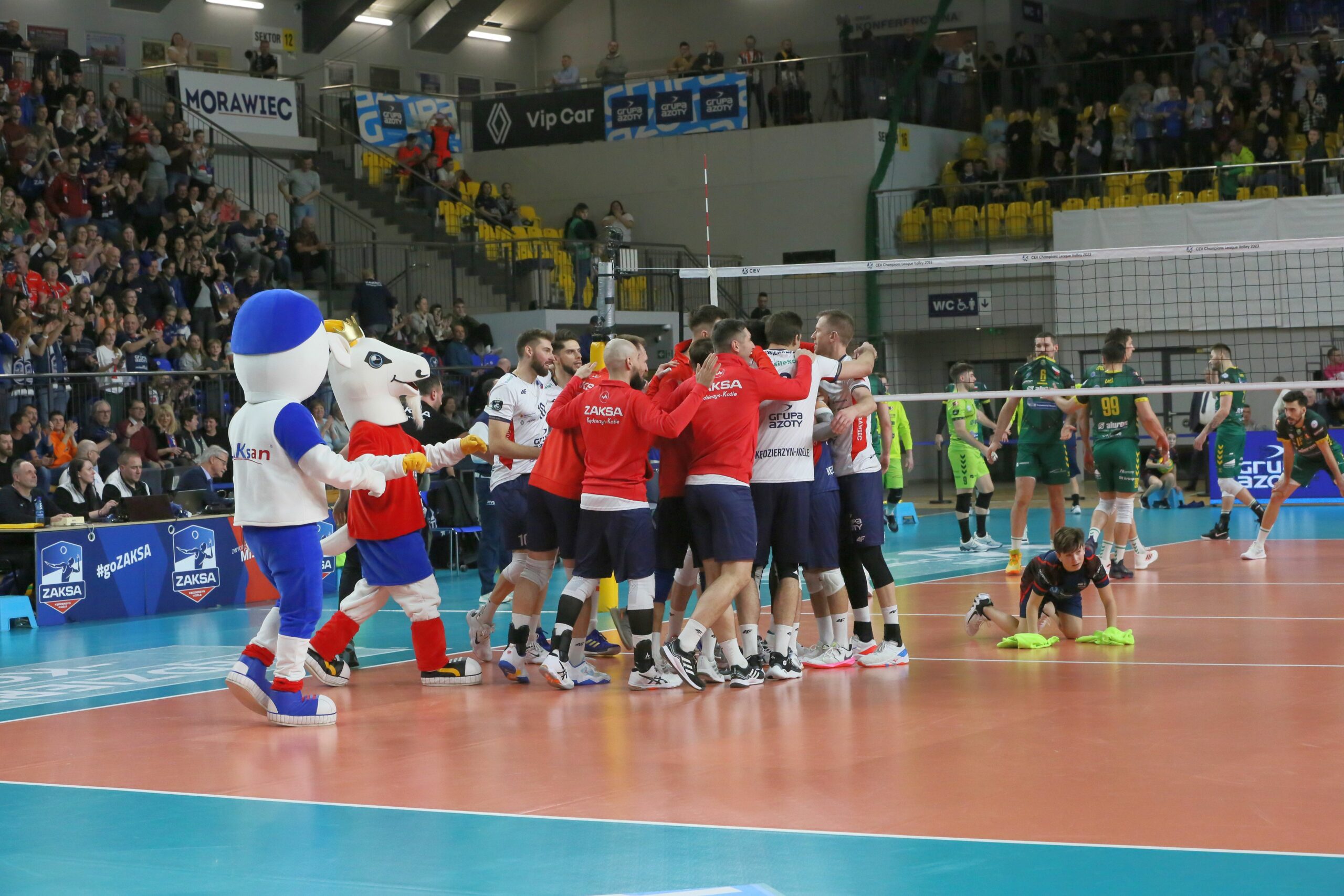 ZAKSA z awansem do ćwierćfinału Ligi Mistrzów.