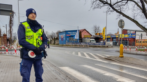 Akcja policji „Bezpieczni piesi na przejściach”.