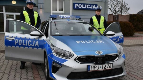 PODZIĘKOWANIA DLA POLICJANTÓW Z OLESKIEJ DROGÓWKI