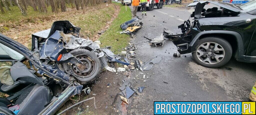 Wypadek w miejscowości Dylaki. Na miejscu lądował LPR.(Zdjęcia)