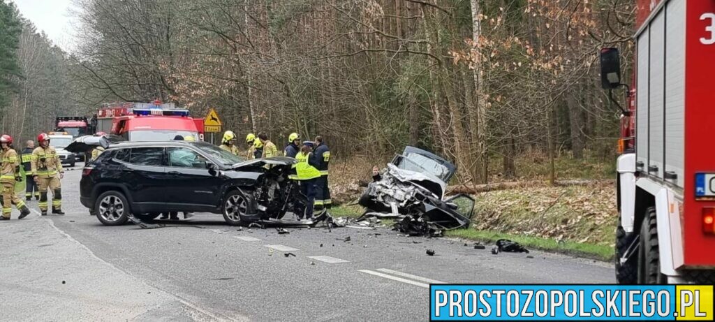 Wypadek w miejscowości Dylaki. Na miejscu lądował LPR.(Zdjęcia)