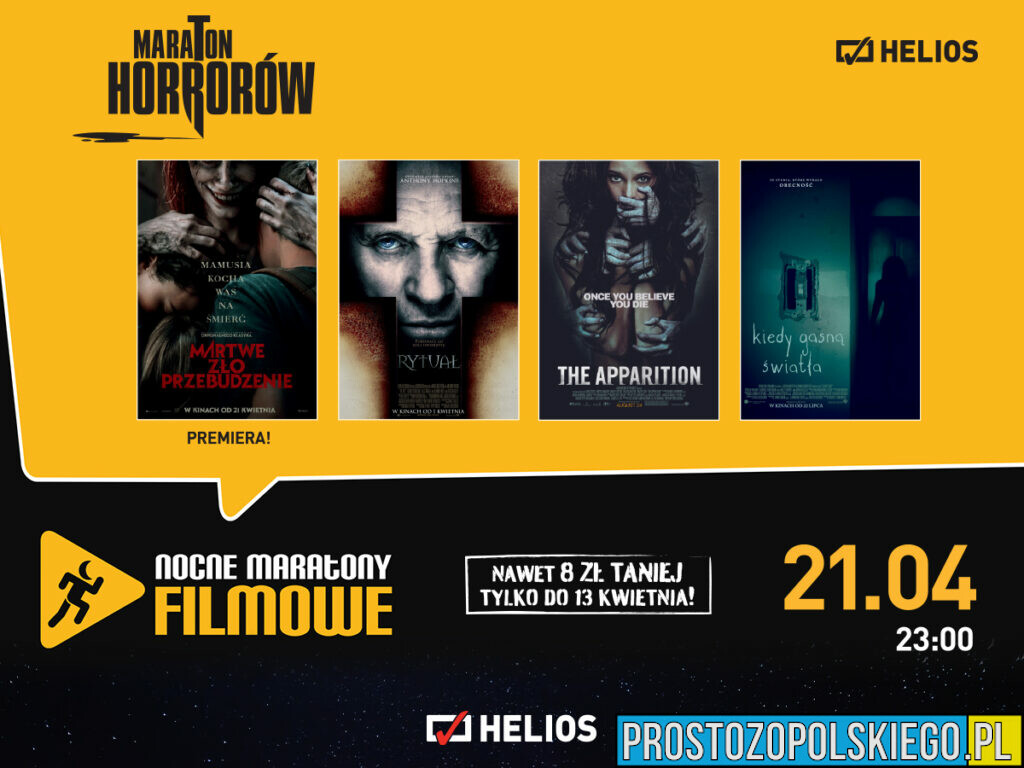 Filmowa wiosna w kinach Helios!