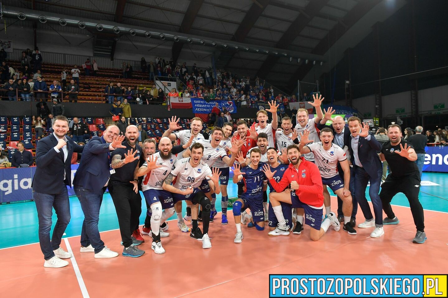 Liga Mistrzów, siatkówka, Grupa Azoty ZAKSA Kędzierzyn-Koźle, Sir Safety Perugia, Champions League, półfinał, Łukasz Kaczmarek