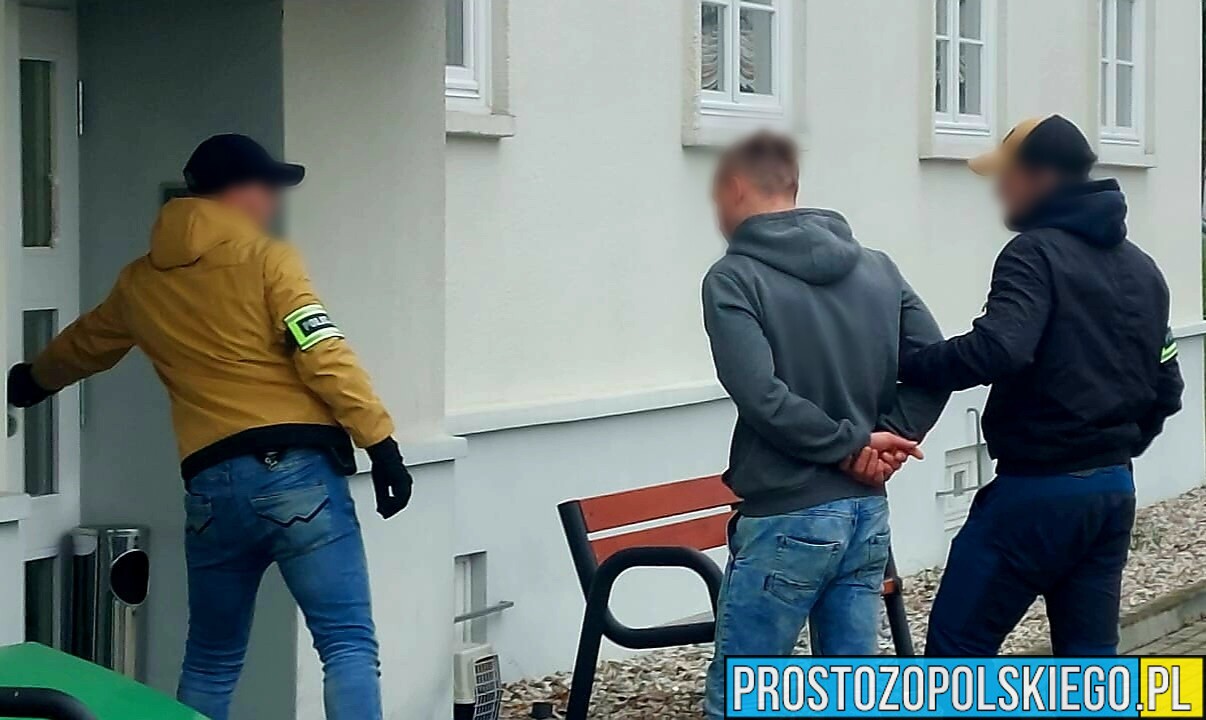 Policjanci zatrzymali 4 mężczyzn na terenie MOP-a na autostradzie A4.Doszło tam do pobicia 29-latka.