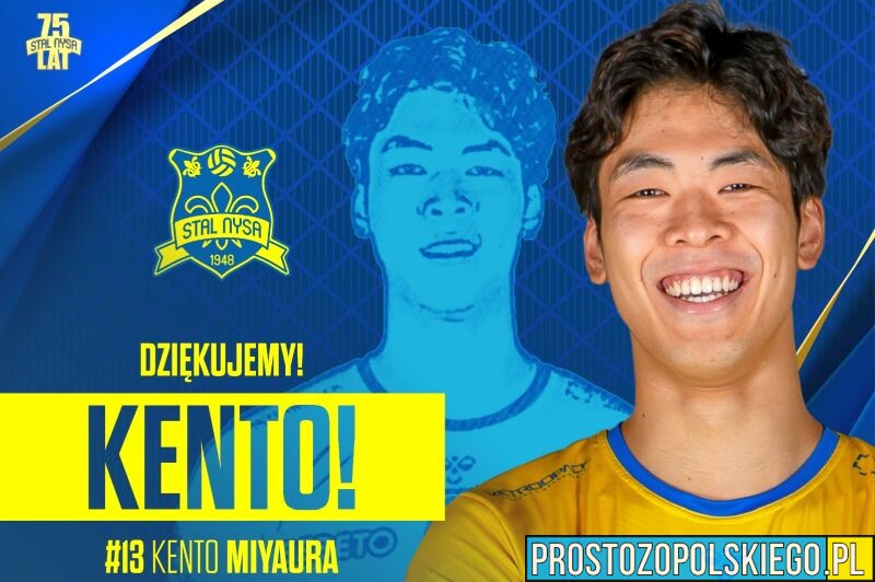 Kento Miyaura opuszcza PSG Stal Nysę.