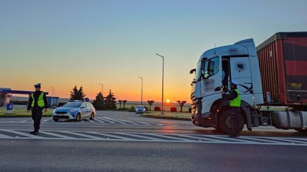 "Trzeźwy poranek" na oleskich drogach