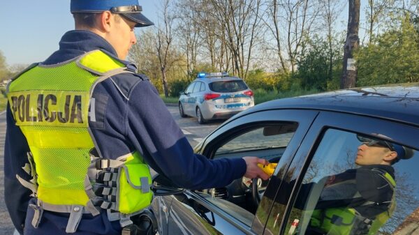 Obywatelskie ujęcie nietrzeźwego kierującego.33-latek obywatel Ukrainy miał 1,5 promila.