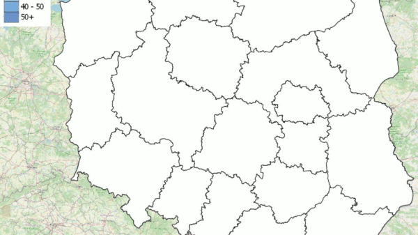 POLICYJNA MAPA WYPADKÓW DROGOWYCH ZE SKUTKIEM ŚMIERTELNYM – WAKACJE 2023.