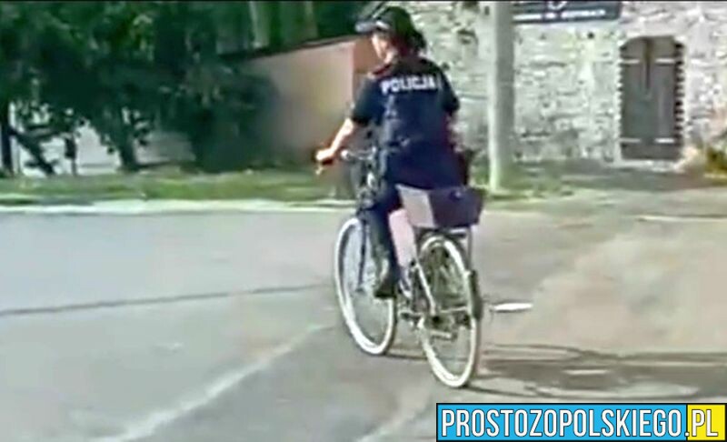 Choć zaczęła służbę w radiowozie, to wróciła na rowerze .Policjantki odzyskały skradziony rower.