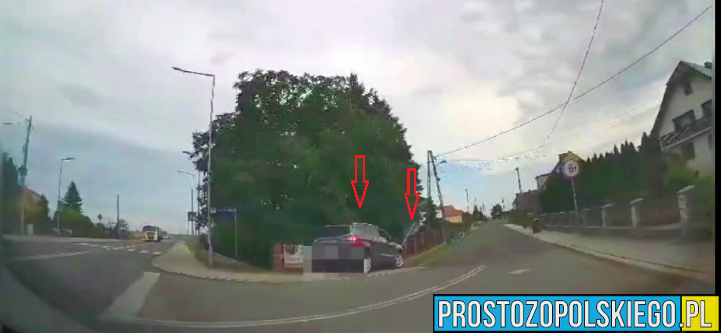 Policjant w czasie wolnym od służby zatrzymał nietrzeźwego kierującego.(wideo z kamerki samochodowej)