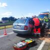 opole zawada ranni kobieta dziecko zablokowana droga dk45 zrm straz osp policja drogowa