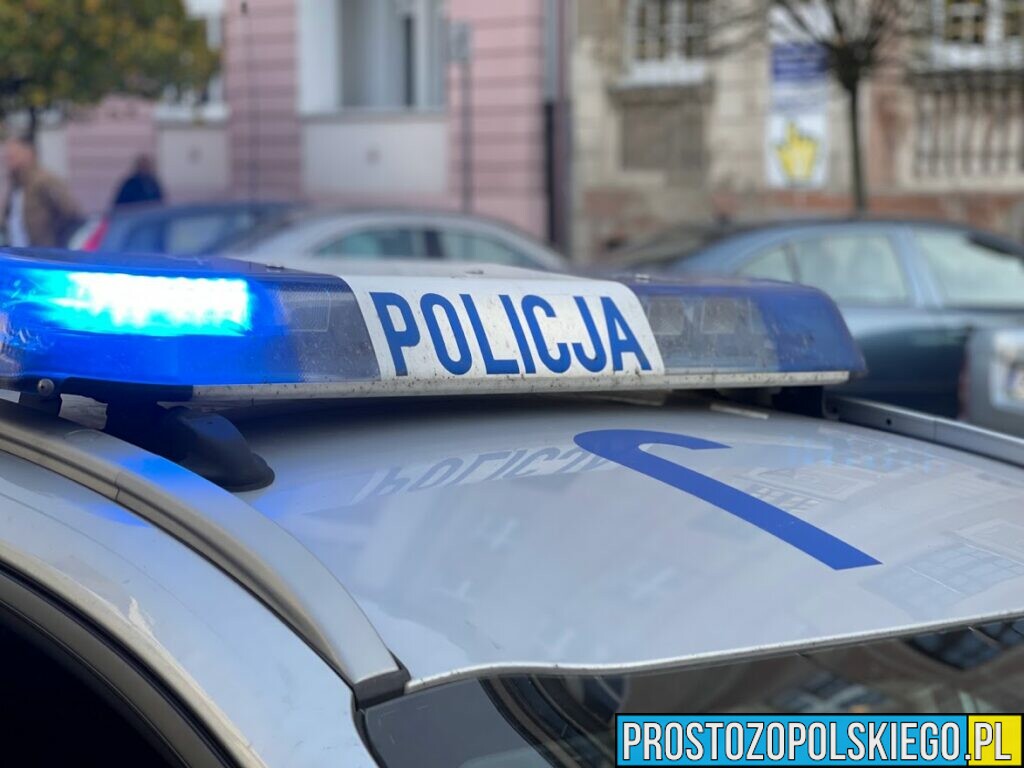 Policjanci z CBŚP zatrzymali pijanego kierowcę.