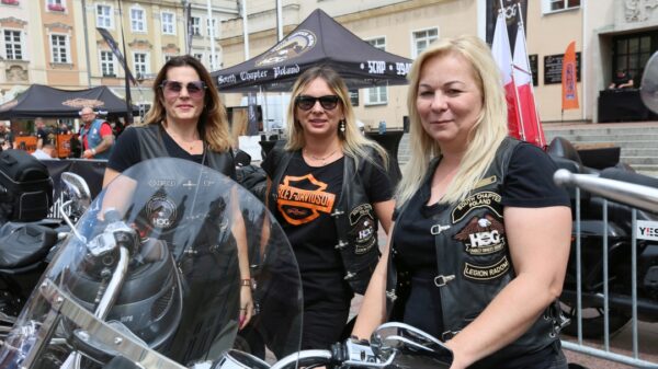 Harley Davidson na opolskim Rynku w Opolu.(Zdjęcia)