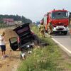 Wypadek na trasie Opole-Nysa na DK46 w miejscowości Hanuszów.