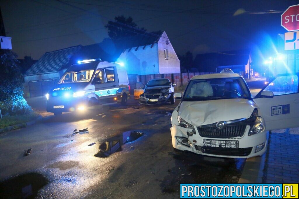 Kępa Opole straż OSP policja drogówka zrm szpital rani pasażerowie polo skoda