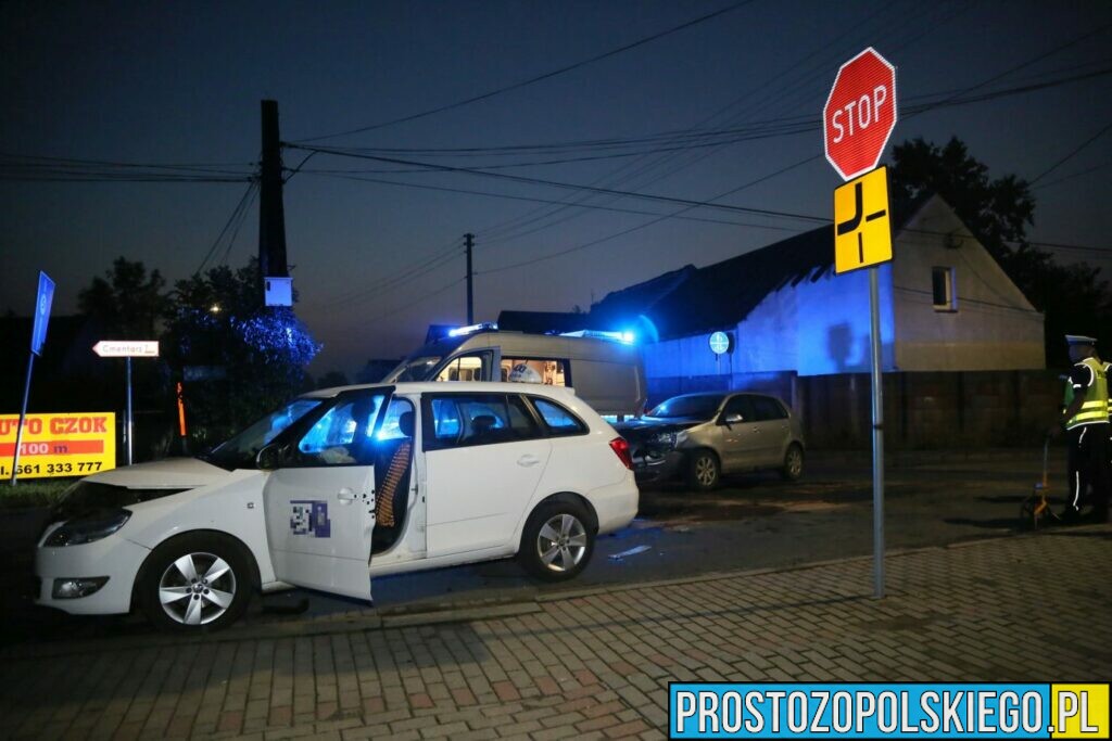 Kępa Opole straż OSP policja drogówka zrm szpital rani pasażerowie polo skoda