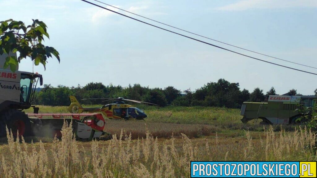 Nowa Janka: pijany motocyklista wjechał w samochód. Na miejscu lądował LPR.(Zdjecia&Wideo)