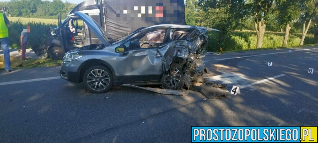 wypadek śmiertelny DK 94, wypadek, śmierć kierowcy,