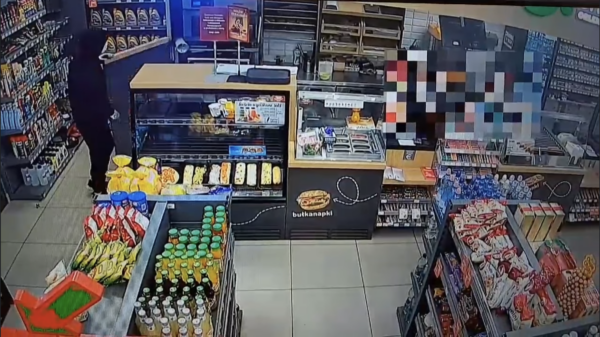 Napad na stację benzynową w Opolu.(Wideo)
