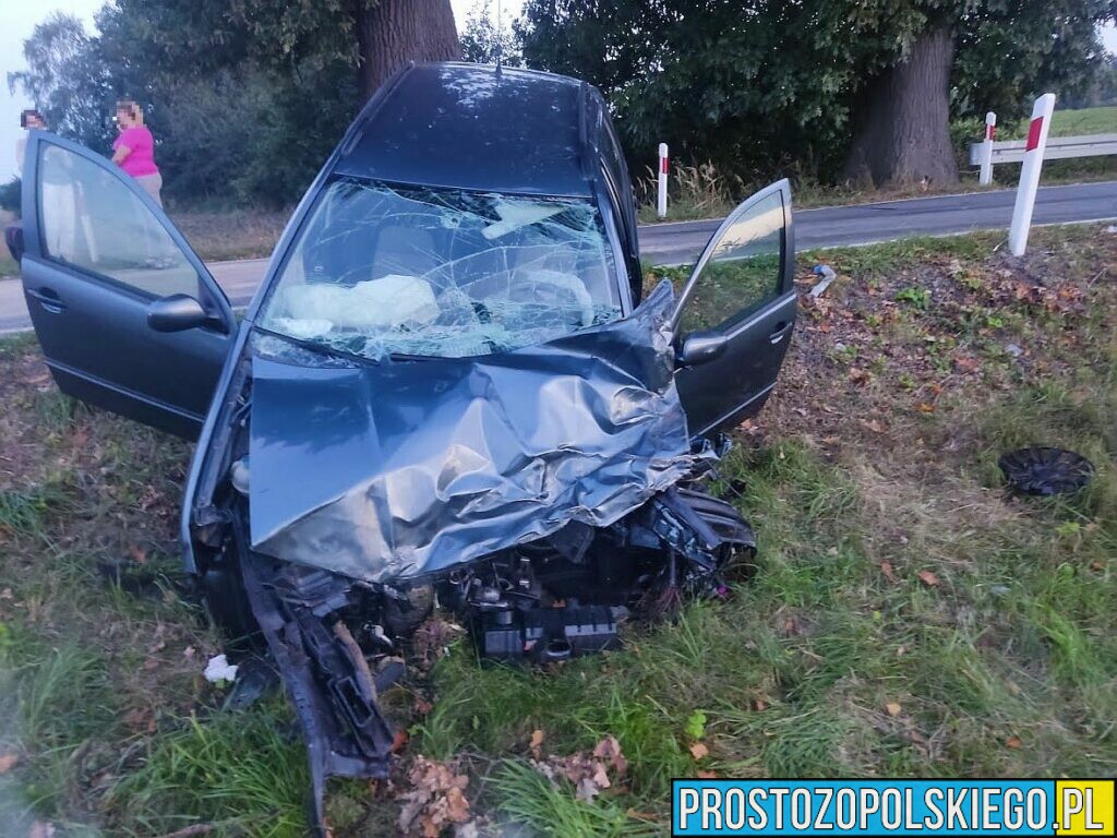 Zderzenie szynobusu z samochodem osobowym. Na miejscu lądował LPR.