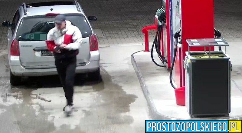 Policjanci poszukują sprawcy kradzieży paliwa na stacji benzynowej w Opolu.