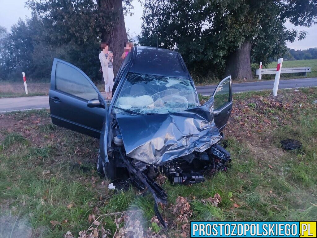 Zderzenie szynobusu z samochodem osobowym. Na miejscu lądował LPR.