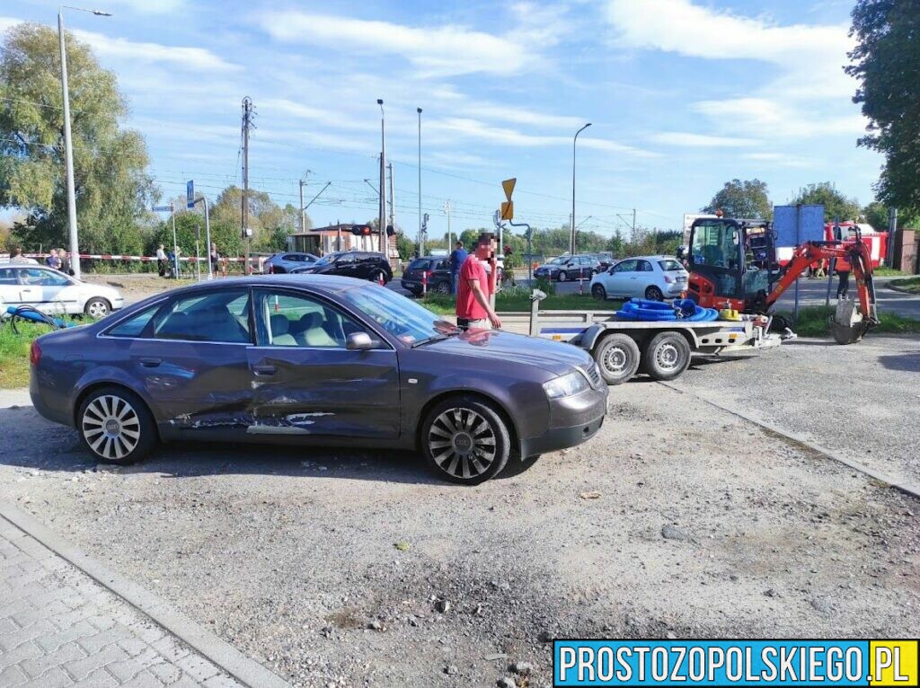 Zderzeni bmw i audi na Alei Przyjaźni w Opolu.(Zdjęcia)