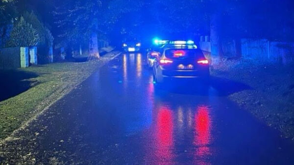 42-latek kierujący busem najechał na leżącego na jezdni 73-letniego mężczyznę.