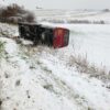 Autobus do przewozu dzieci wjechał do rowu w miejscowości Nowakach koło Nysy.(Zdjęcia)