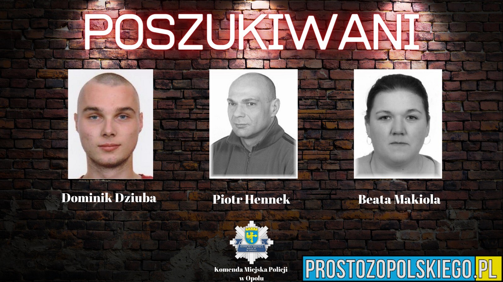 Poszukiwani listami gończymi przez policję.(Zdjęcia)