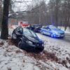 Wypadek na drodze wyjazdowej ze Świerczowa w powiecie namysłowskim