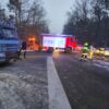 Zderzenie ciężarówki z osobówką na DK94 zjazd na Falmirowice.(Zdjecia&Wideo)