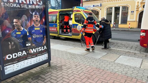 Awaryjne hamowanie kierowcy autobusu MZK. Poszkodowana seniorka.(Zdjęcia)