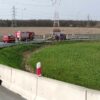 Wypadek motocyklisty na opolskim odcinku autostrady A4. LPR przetransportował rannego kierowcę do szpitala w Opolu.(Zdjęcia)