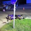Zderzenie osobówki i motocykla w Strzelcach Opolskich . Ranny został kierujący motocyklem16-latek.