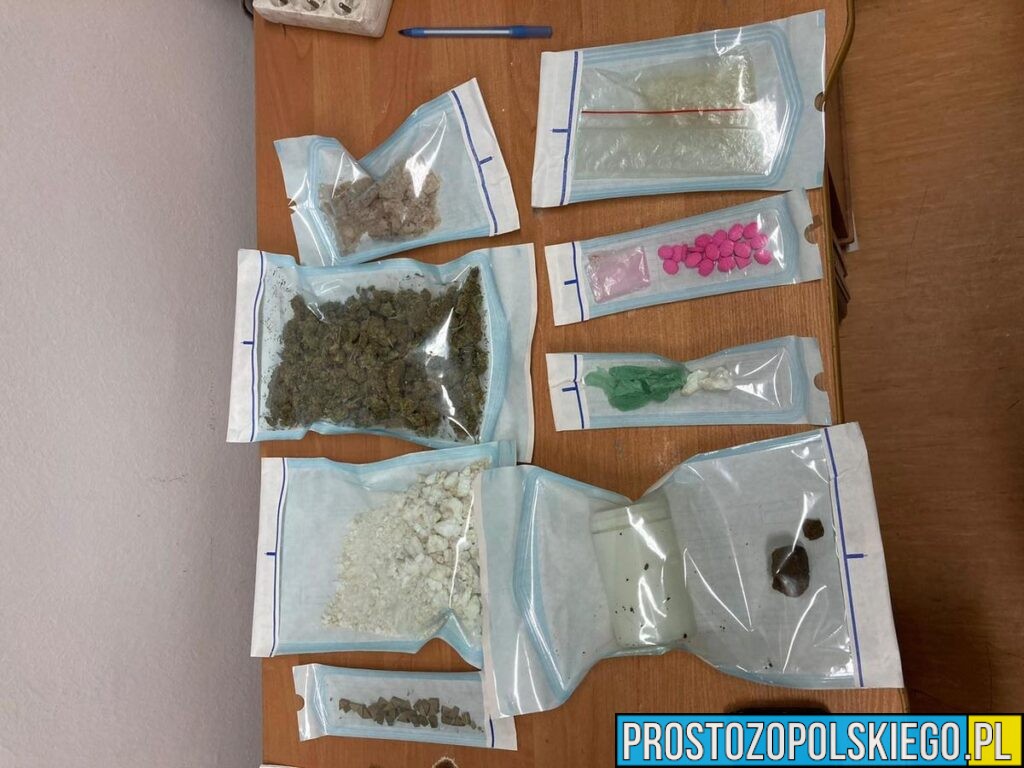 19-latek areszt za znacznie ilości narkotyków.