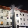 Pożar mieszkania w Brzegu. 48-latek miał ponad 3 promile. Zdjęcia)