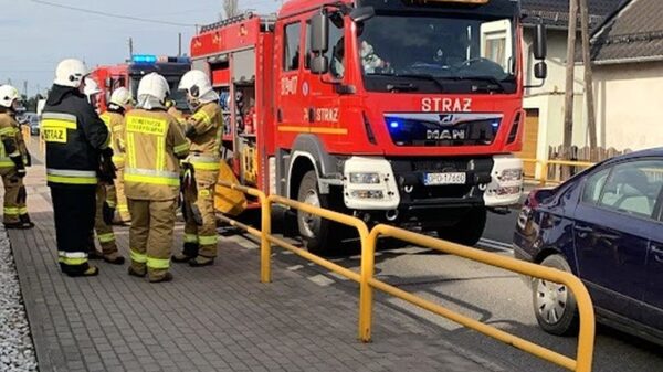 Karambol 4 samochodów na DK45 w Źlinicach.