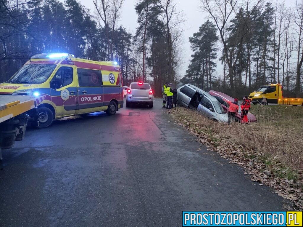 Zderzenie trzech samochodów na ul. Strzeleckiej w Opolu.(Zdjęcia&Wideo)