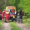 48-latka została odnaleziona cała i zdrowa, przez rowerzystę w środku lasu.