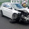 Wypadek na opolskim odcinku autostrady A4 . Zderzenie BMW z ciężarówką .(Zdjęcia)